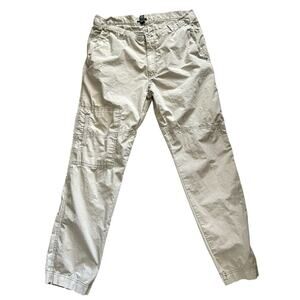 Bar III Pants Men’s Size 36x30 Tan Corduroy Cotton Pockets Elastic Ankle